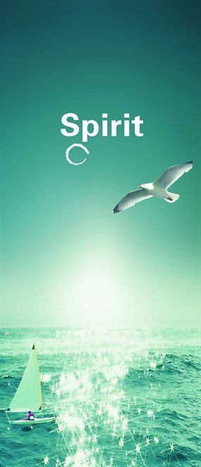 帆船运动易拉宝PSD素材